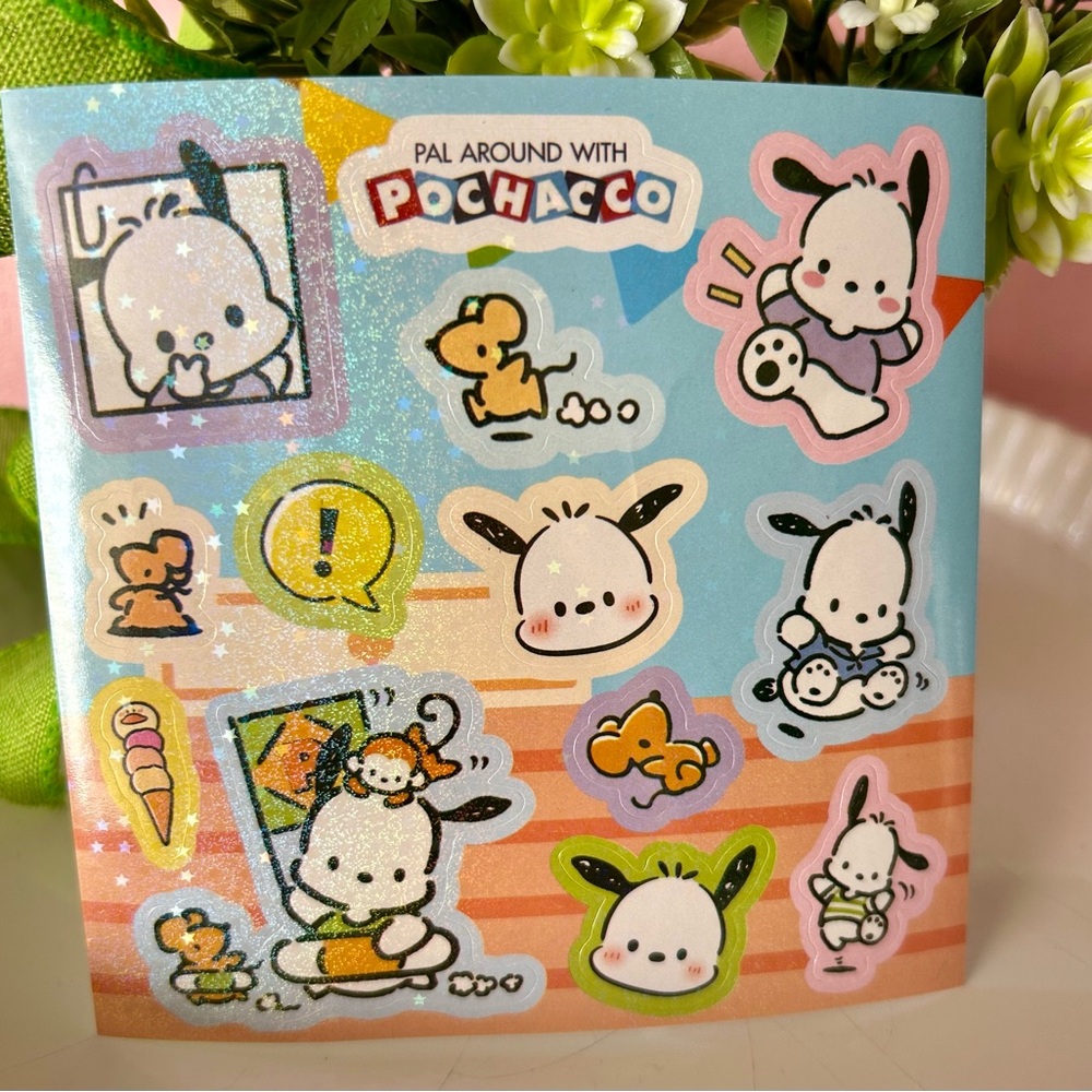 10/$10 Pochacco Sticker Sheet